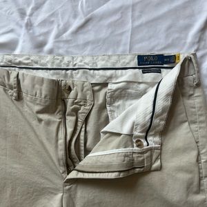 Polo Ralph Lauren Stretch Straight Fit Light Tan Khaki’s. 38/32